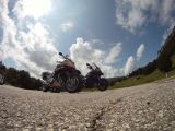 FJ1200 und Ducati Multistrada am Monte Baldo 2014 Genuss-Biker