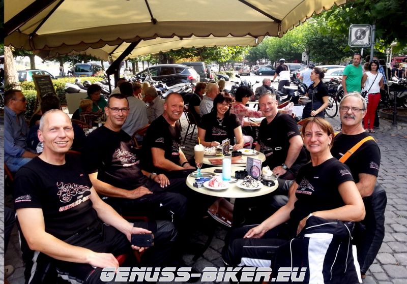 Eisdiele in Cochem an der Mosel Genuss Biker